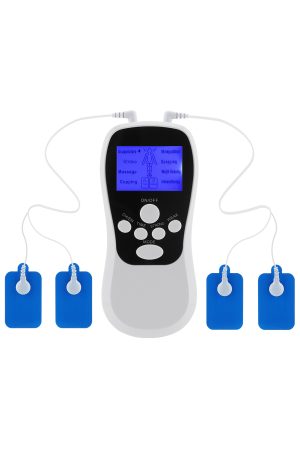 Çift Kanallı 4 Pedli Taşınabilir Fizik Tedavi Tens Cihazı Ems Masaj Aleti - Görsel 6